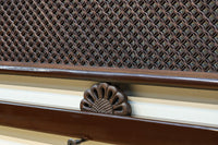 小さく繊細な青海波を敷き詰めた極上和モダンな欄間 EZ2604 在庫1枚