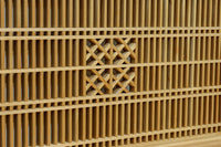 組子模様が上品な凛とした雰囲気を纏う欄間 EZ2605 在庫1枚