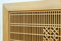 組子模様が上品な凛とした雰囲気を纏う欄間 EZ2605 在庫1枚