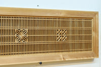 組子模様が上品な凛とした雰囲気を纏う欄間 EZ2605 在庫1枚