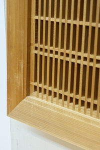 組子模様が上品な凛とした雰囲気を纏う欄間 EZ2605 在庫1枚