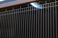 角麻の葉組子模様が華やかさを添えたガラス入り小型建具 EZ2609 在庫1枚