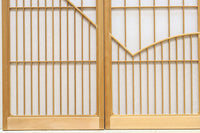 扇窓絵が上品な書院セット EZ2610 在庫4枚1組