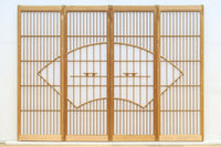 扇窓絵が上品な書院セット EZ2610 在庫4枚1組