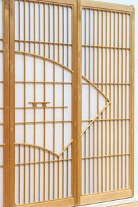 扇窓絵が上品な書院セット EZ2610 在庫4枚1組