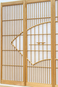 扇窓絵が上品な書院セット EZ2610 在庫4枚1組