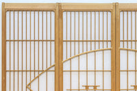 扇窓絵が上品な書院セット EZ2610 在庫4枚1組