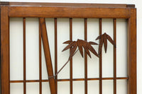 古色を帯びた風情溢れる竹雀の書院セット EZ2612 在庫3枚一組