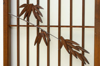 古色を帯びた風情溢れる竹雀の書院セット EZ2612 在庫3枚一組