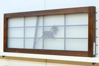 古色を帯びた風情溢れる竹雀の書院セット EZ2612 在庫3枚一組