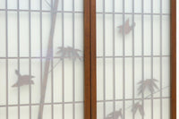 古色を帯びた風情溢れる竹雀の書院セット EZ2612 在庫3枚一組