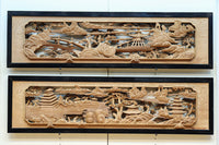 Deeply carved transom EZ2639ab