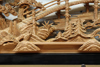 Deeply carved transom EZ2639ab