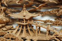 Deeply carved transom EZ2639ab