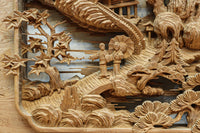 Deeply carved transom EZ2639ab