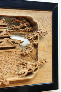 Deeply carved transom EZ2639ab