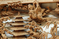 Deeply carved transom EZ2639ab