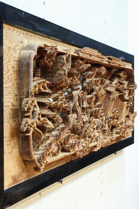 Deeply carved transom EZ2639ab