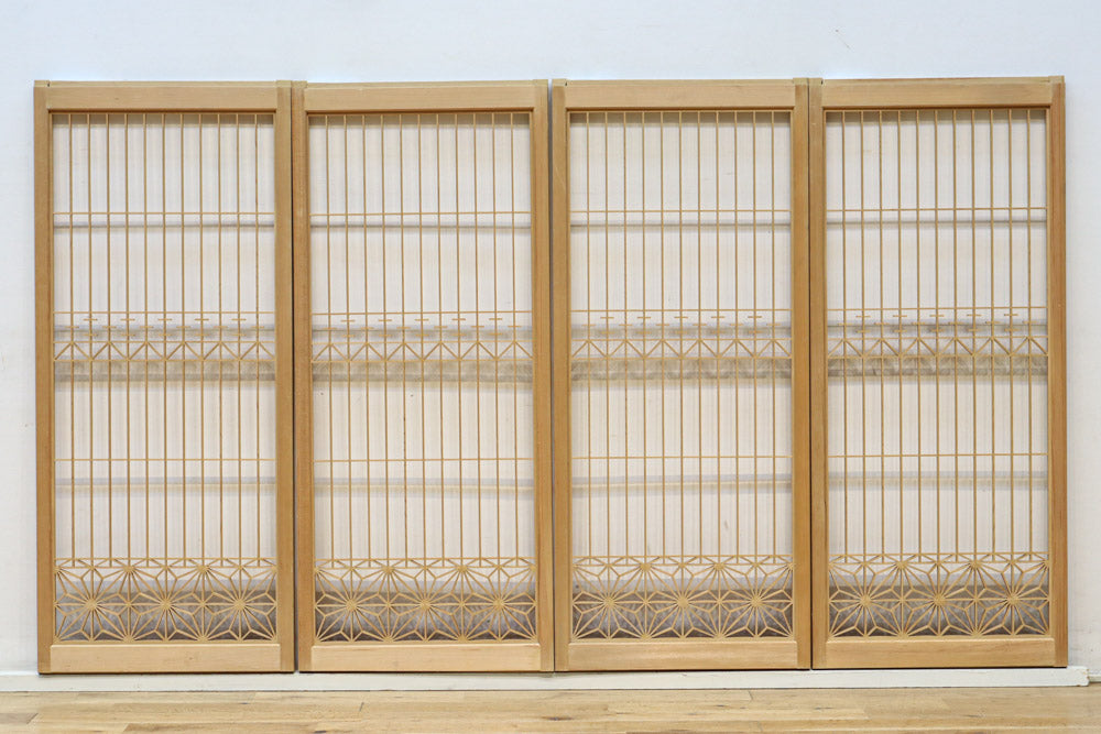 古い絵絣　一絵柄　9種計9枚まとめて バリ島絣 九寸名古屋帯 纁（そひ）色（仕立て上り） | 古布と帯