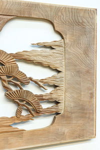 Carved ranma parts EZ2695ab