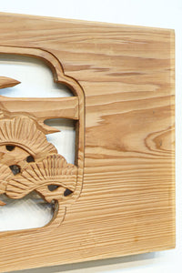 Carved ranma parts EZ2696ab