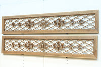 Diamond lattice transom EZ2697ab
