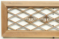 Diamond lattice transom EZ2697ab