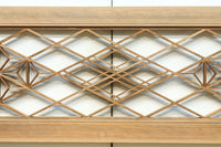 Diamond lattice transom EZ2697ab