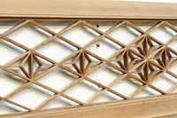 Diamond lattice transom EZ2697ab