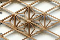 Diamond lattice transom EZ2697ab