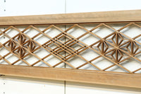 Diamond lattice transom EZ2697ab