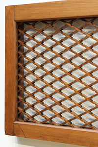 Lattice transom with kumiko work EZ2707