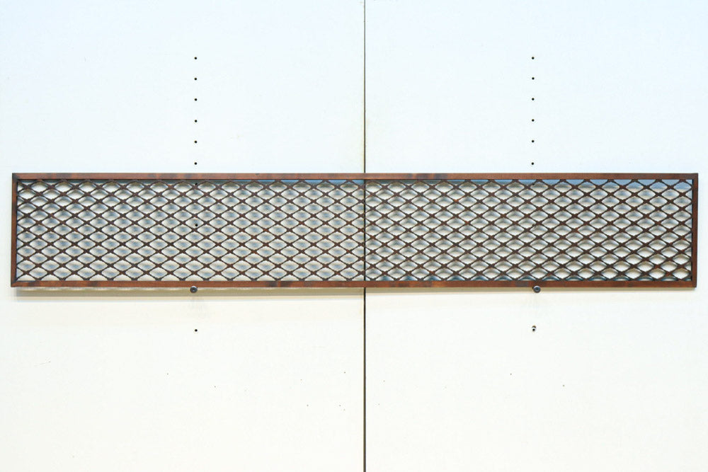 繊細な組子細工で雅な眺めの雲菱格子欄間素材 EZ2722 在庫1枚 – 古福庵