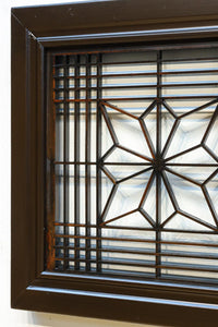 窓絵に穏やかな風景が広がる欄間 EZ2723ab 在庫(a:1 b:1)枚