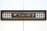 窓絵に穏やかな風景が広がる欄間 EZ2723ab 在庫(a:1 b:1)枚