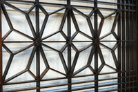 窓絵に穏やかな風景が広がる欄間 EZ2723ab 在庫(a:1 b:1)枚