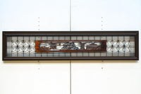 窓絵に穏やかな風景が広がる欄間 EZ2723ab 在庫(a:1 b:1)枚