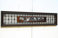 窓絵に穏やかな風景が広がる欄間 EZ2723ab 在庫(a:1 b:1)枚