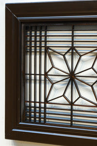 窓絵に穏やかな風景が広がる欄間 EZ2723ab 在庫(a:1 b:1)枚