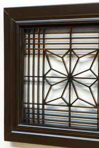 窓絵に穏やかな風景が広がる欄間 EZ2723ab 在庫(a:1 b:1)枚