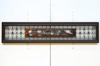 窓絵に穏やかな風景が広がる欄間 EZ2723ab 在庫(a:1 b:1)枚