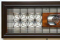 窓絵に穏やかな風景が広がる欄間 EZ2723ab 在庫(a:1 b:1)枚