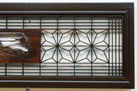 窓絵に穏やかな風景が広がる欄間 EZ2723ab 在庫(a:1 b:1)枚