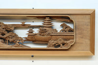 Deeply carved transom EZ2730ab