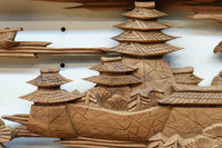 Deeply carved transom EZ2730ab