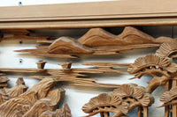 Deeply carved transom EZ2730ab