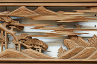 Deeply carved transom EZ2730ab