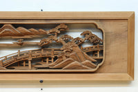 Deeply carved transom EZ2730ab