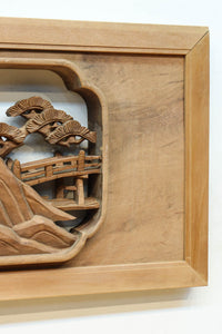 Deeply carved transom EZ2730ab