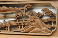 Deeply carved transom EZ2730ab